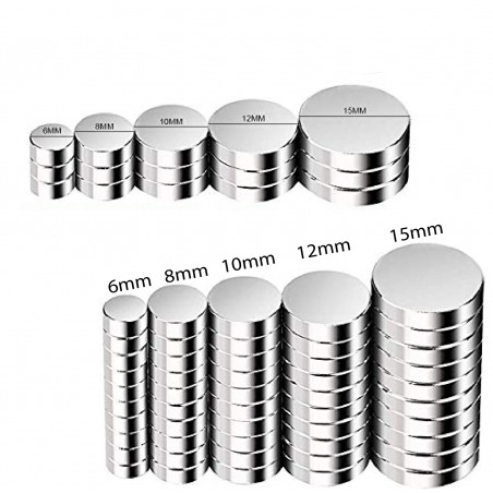 IMAN DE NEODIMIO 6X3MM 4 UNIDADES