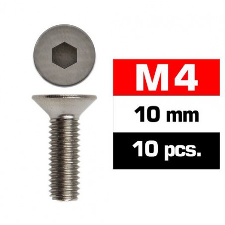 TORNILLO ALLEN AVELLANADO M4X8 (10 U) ULTIMATE