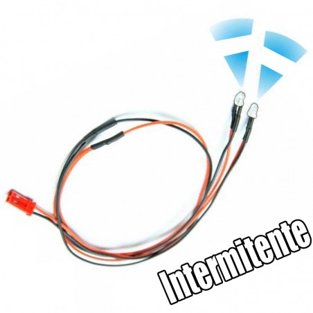 LED DE 3MM INTERMITENTE AZUL PICHLER (5-10V)