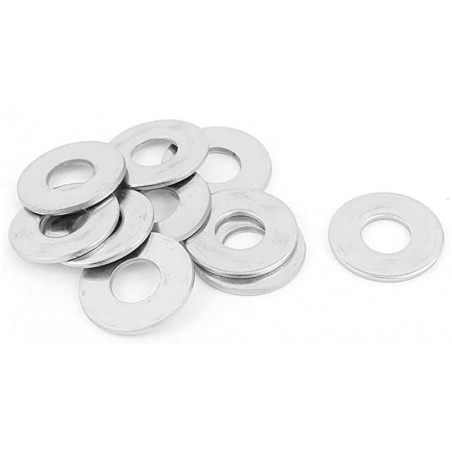 ARANDELA ZINCADA 4MM ( 10 )