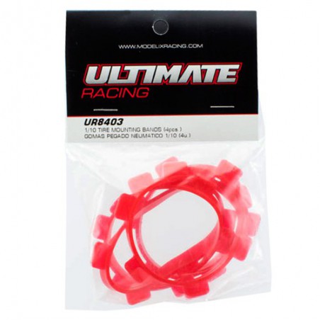 GOMAS PARA PEGADO RUEDA 1/10 ULTIMATE (4 UNIDADES)