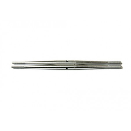 VARILLA MANDO DOBEL ROSCADA ALUMINIO 100MM (2UDS)