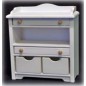 ZZ VESTIDOR BEBÉ CON CAJONES , BLANCO