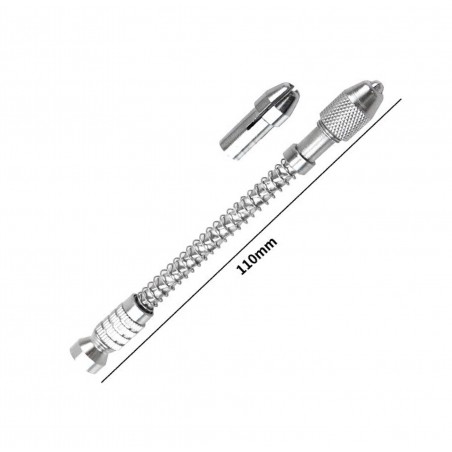 TALADRO MANUAL CON ACCESORIOS 0.1-2mm