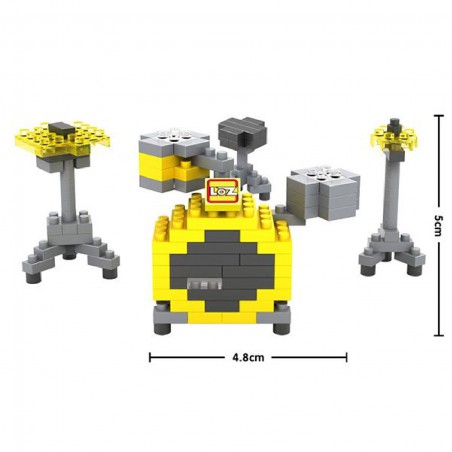 LOZ INSTRUMENTOS BATERIA 140 PIEZAS