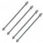 VARILLA ROSCADA M4 200MM (4U + 4T + 4A)
