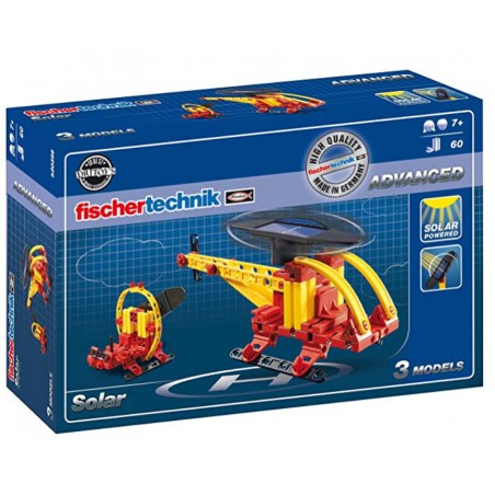HELICOPTERO SOLAR 3 MODELOS FISCHERTECHNIK