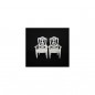 ZZ SILLONES BLANCOS,  2U.