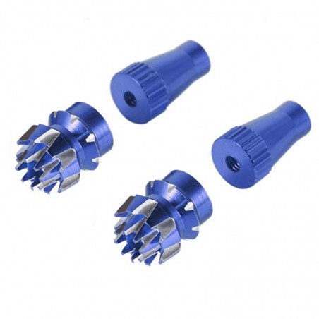 STICK ANTI DESLIZAMIENTO ALUMINIO AZUL FUTABA (2 unidades)