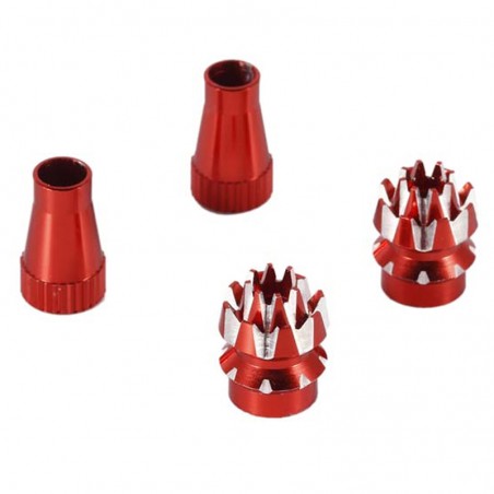 STICK ANTI DESLIZAMIENTO ALUMINIO ROJO FUTABA (2 unidades)