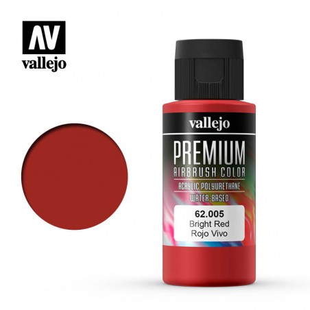 PINTURA VALLEJO ROJO VIVO PREMIUM 60ML