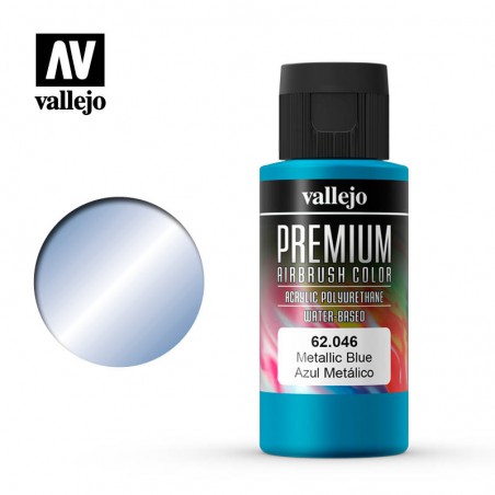 PINTURA VALLEJO AZUL METALIZADO PREMIUM 60ML