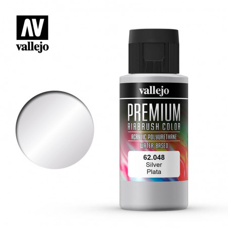 PINTURA VALLEJO PLATA PREMIUM 60ML