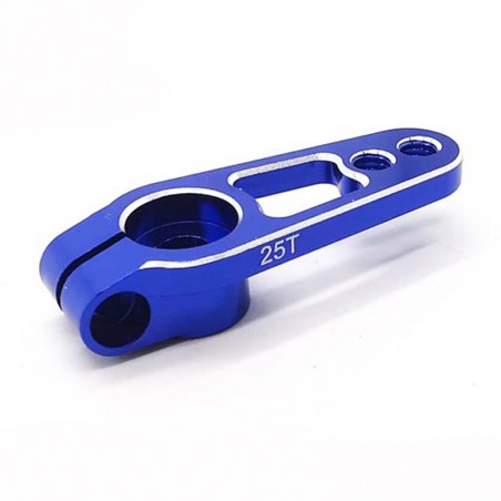 BRAZO SERVO ALUMINO 19MM 25T FUTABA AZUL