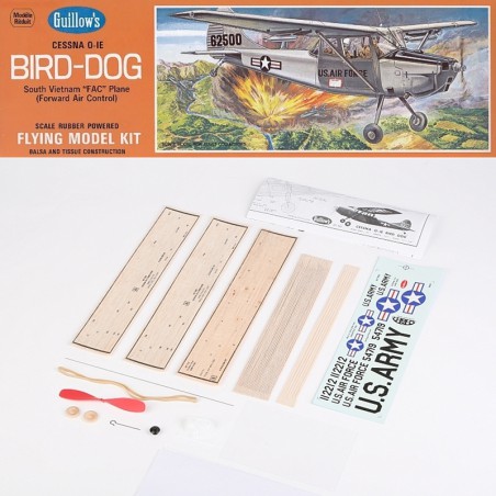 AVION CESSNA BIRD DOG 457MM GUILLOW´S