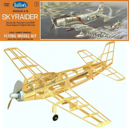 AVION SKYRAIDER A1H FLYING GUILLOW´S