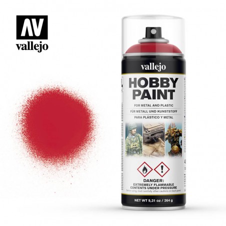 IMPRIMACION SPRAY ROJO SANGUINEO 400ML VALLEJO