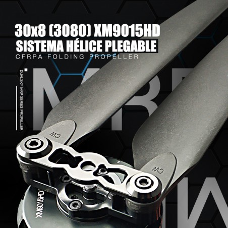 HELICE 30X8 (1 CW + 1CW) CON 2 HUB ALUMINIO PARA XM9015HD