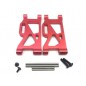 144001 - TRAPECIOS TRASEROS (2 UDS) ALUMINIO ROJO
