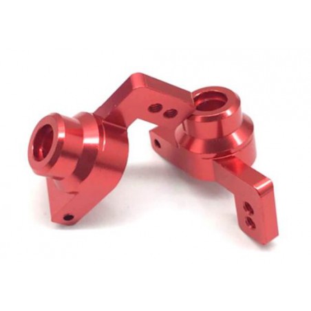144001 - MANGUETAS DELANTERAS (2UDS) ALUMINIO ROJO