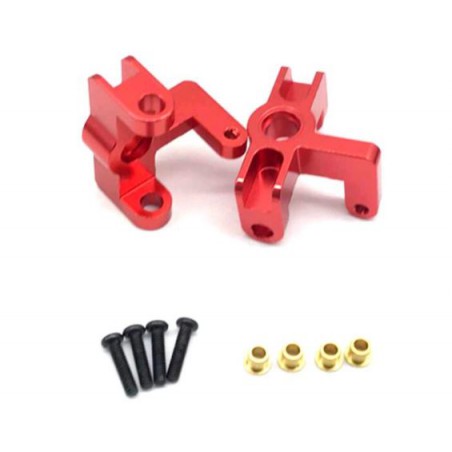 PORTA MANGUETAS ALUMINIO ROJO (2 UNIDADES ) WLTOYS