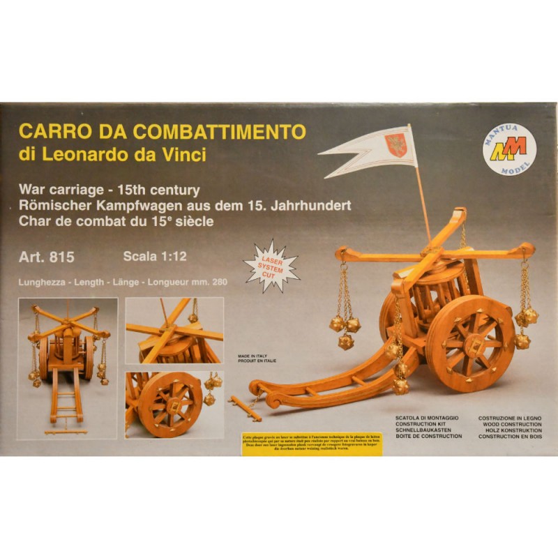 CARRO DE COMBATE LEONARDO DA VINCI MANTUAMODEL CARRO DE COMBATE LEONARDO DA VINCI MANTUAMODEL