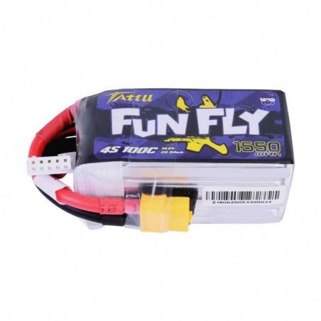 BATERIA LIPO 14.8V 1550MAH GENS ACE FUNFLY