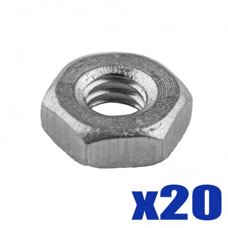 TUERCA HEXAGONAL M2 KAVAN (20 Unidades)