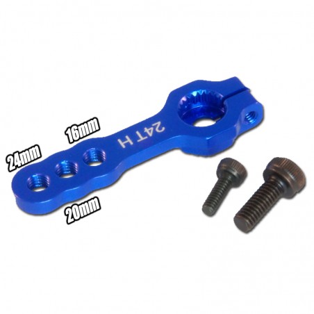 BRAZO SERVO ALUMINIO 34MM (AGUJERO M3) HITEC 24T