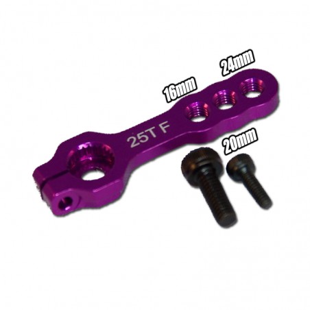 BRAZO SERVO ALUMINIO 34MM (AGUJERO M3) FUTABA 25T