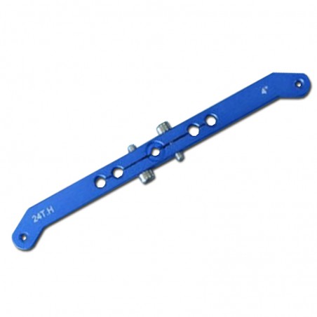 BRAZO SERVO DOBLE ALUMINIO 102MM 24T (AGUJERO M3)
