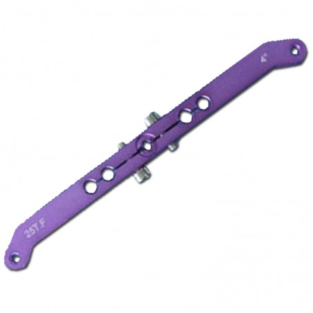 BRAZO SERVO DOBLE ALUMINIO 102MM 25T (AGUJERO M3)