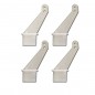 HORN FIJACION CLIP (4 UNIDADES) 30X10MM