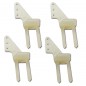 HORN FIJACION 13.5MM DOBLE PIN (4 UNIDADES)
