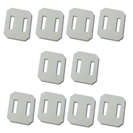 BISAGRA FIBRA 25X20MM (10 UNIDADES)