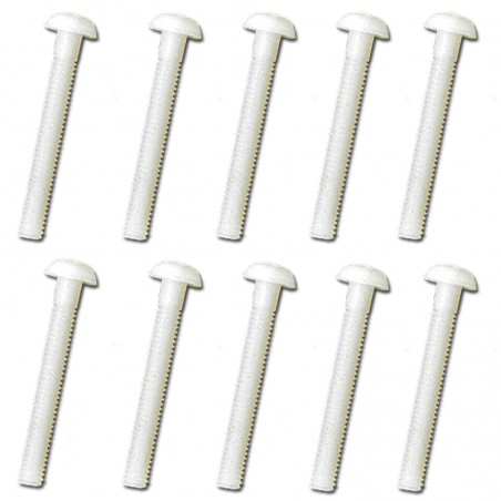 TORNILLO NYLON M4X34MM (10 UNIDADES)