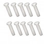 TORNILLO NYLON M4X30MM (10 UNIDADES)