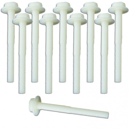 TORNILLO NYLON M6X60MM (10 UNIDADES)