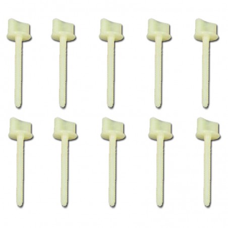 TORNILLO NYLON PALOMETA M4X45MM (10 UNIDADES)