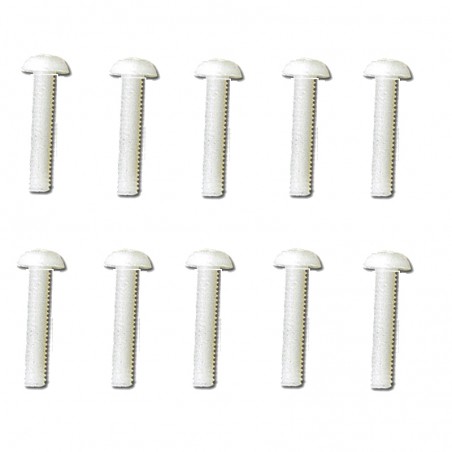 TORNILLO NYLON M3X25MM (10 UNIDADES)
