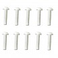 TORNILLO NYLON M3X25MM (10 UNIDADES)