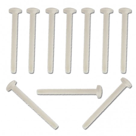 TORNILLO NYLON M4X45MM (10 UNIDADES)