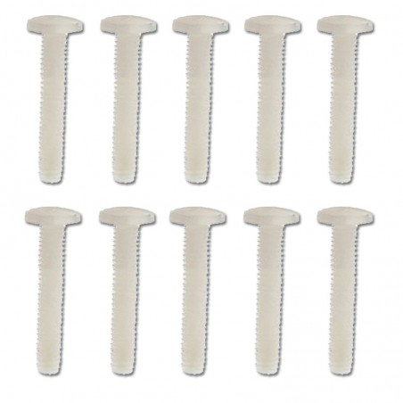 TORNILLO NYLON M5X40MM (10 UNIDADES)