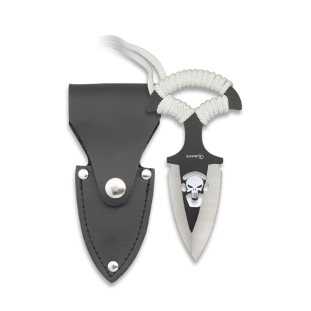 CUCHILLO ALBAINOX CALAVERA CON FUNDA