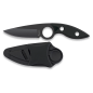 CUCHILLO ALBAINOX NEGRO HOJA 9.8CM