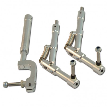 PATAS AMORTIGUADAS ESCUADRA 150MM DIAMETRO EJE 4MM