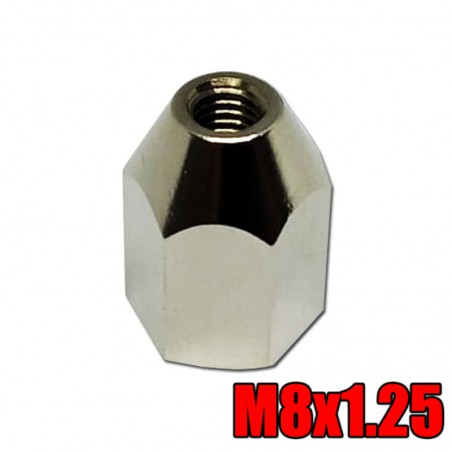 TUERCA CIGÜEÑAL M8X1.25 (ROSCA CONO M5) (SAITO MAYOR A 100)