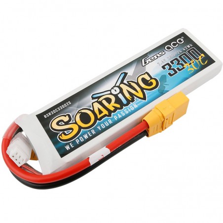 BATERIA LIPO 7.4V 3300MAH 30C SOARING GENS XT90