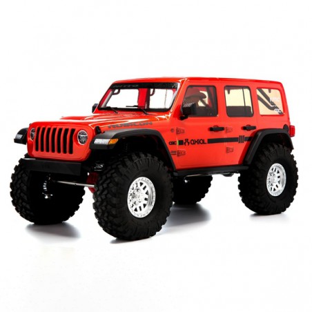 COCHE SCX10 III JEEP JLU Wrangler RTR Naranja