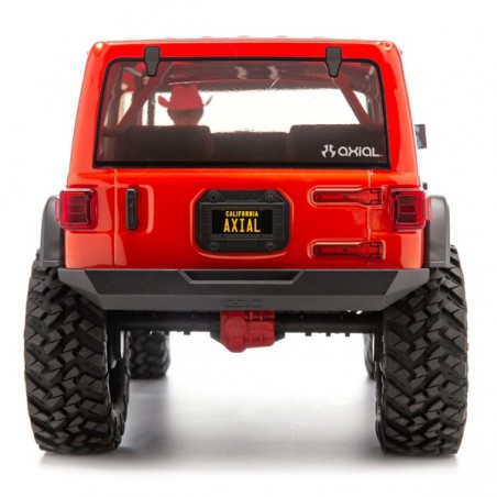 COCHE SCX10 III JEEP JLU Wrangler RTR Naranja